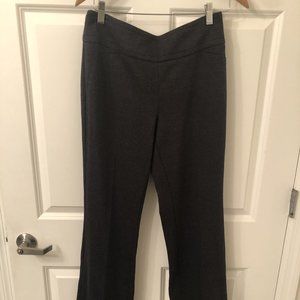 New York & Company Gray Pattern Dress Pants
